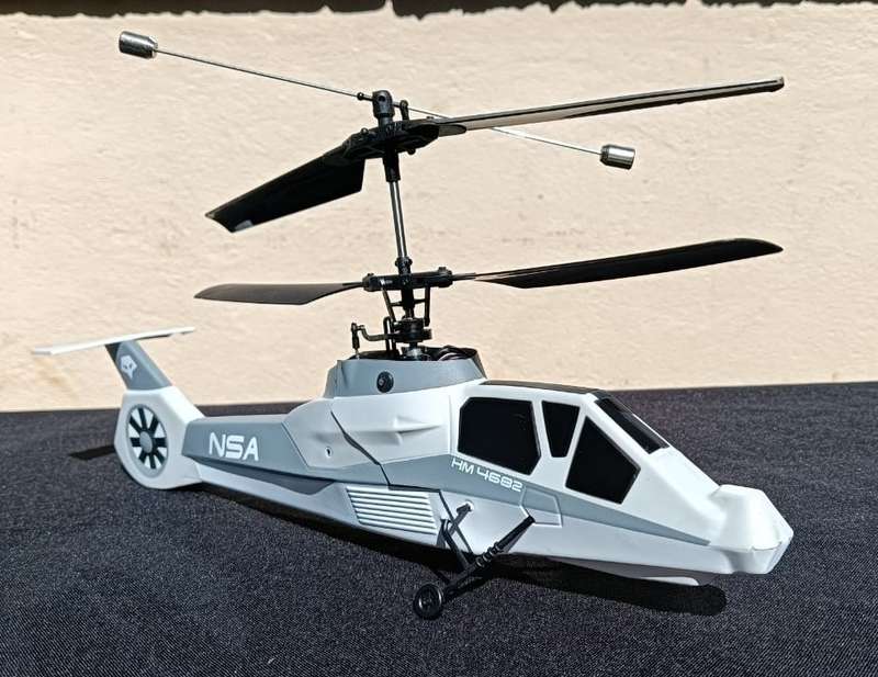 Heli-Max Comanche CX RTF Coaxial Micro Toy Helicopter Boxed Transmitter Turns On But No Connection
