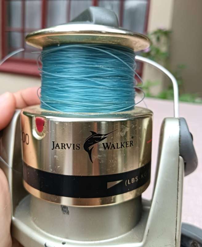 Jarvis Walker Gen-X 7000 Spinning Reel - Spooled with Line - 4 Bearing Reel