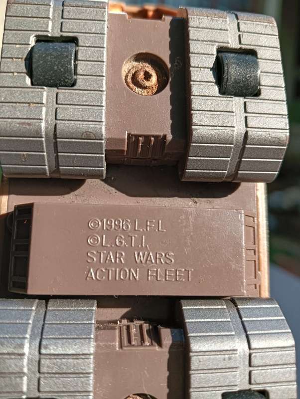 Star Wars 1996 Galoob Action Fleet Jawa Sandcrawler - 3rd of 8 Star Wars Vehicles on Auction