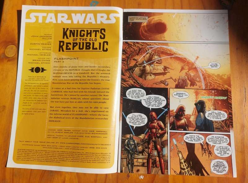Star Wars Dark Horse 2006 Knights of the Old Republic Comic No 10 In Excellent Condition