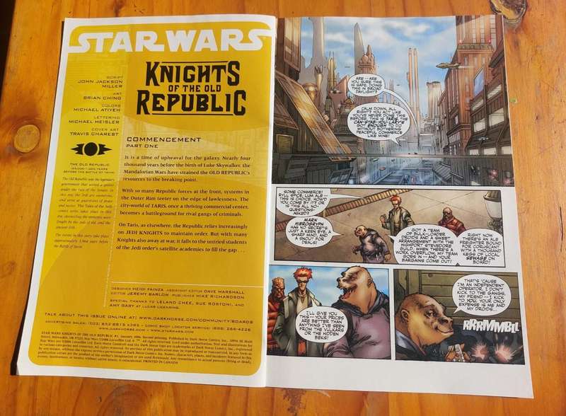 Star Wars Dark Horse 2006 Knights of the Old Republic Comic No 1 In Excellent Condition
