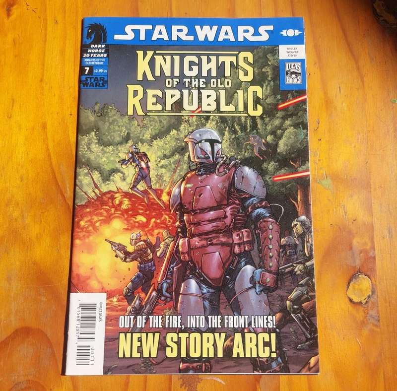 Star Wars Dark Horse 2006 Knights of the Old Republic Comic No 7 In Excellent Condition