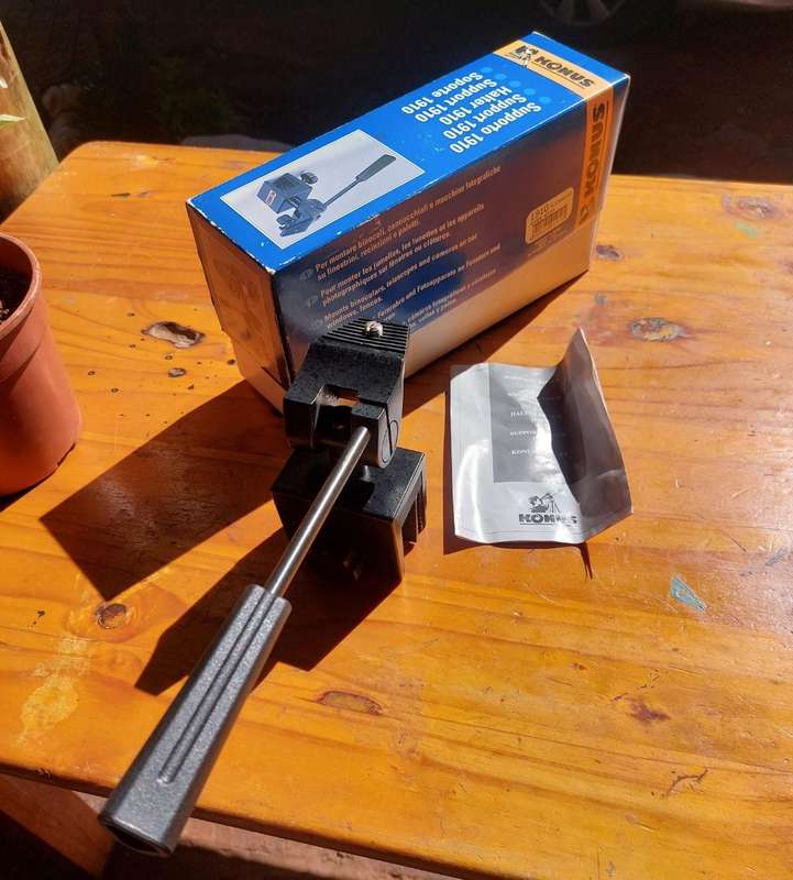 Binoculars / Camera / Spotting Scope Car Window Clamp / Mount: Konus Brand Italian Made