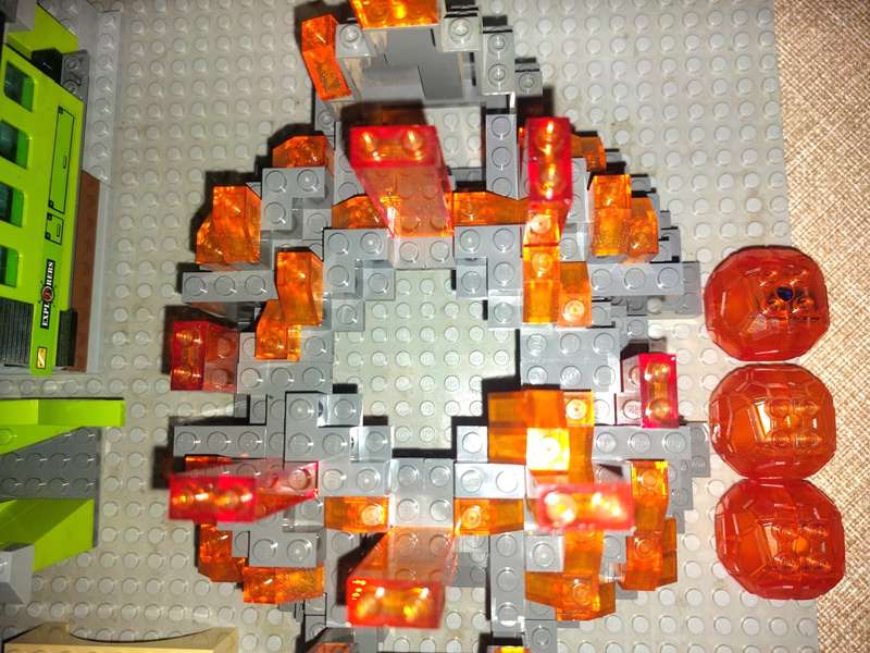 Lego City Volcano Exploration Base Set 60124 Around 80% Complete
