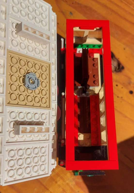 Lego Creator Holiday Main Street Tram Part of Set 10308 - Around 98% Complete - Retired 2024