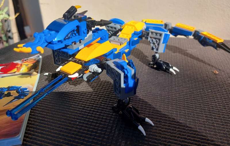 Lego Ninjago Movie Dragon Stormbringer Set 70652 Around 80% to 90% Complete