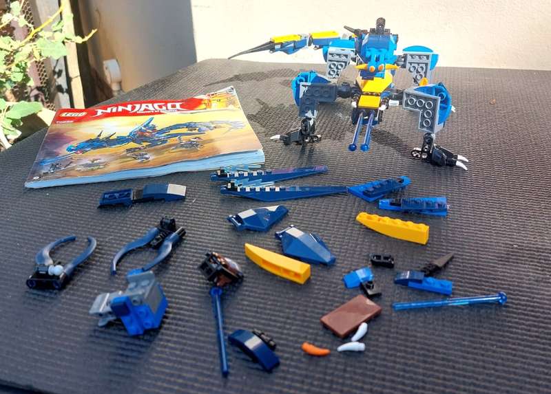 Lego Ninjago Movie Dragon Stormbringer Set 70652 Around 80% to 90% Complete