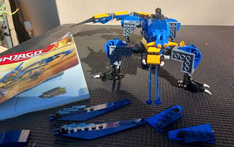 Lego Ninjago Movie Dragon Stormbringer Set 70652 Around 80% to 90% Complete