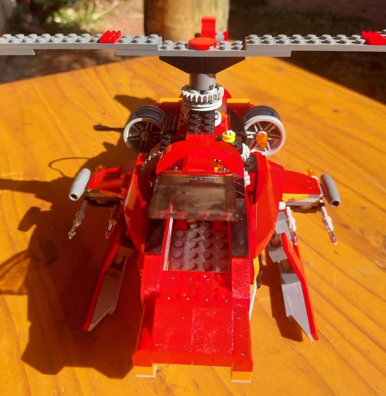 Motorized Lego Creator 4895 Helicopter Motion Power Set - Battery Box + Motor Working! Retired 2007