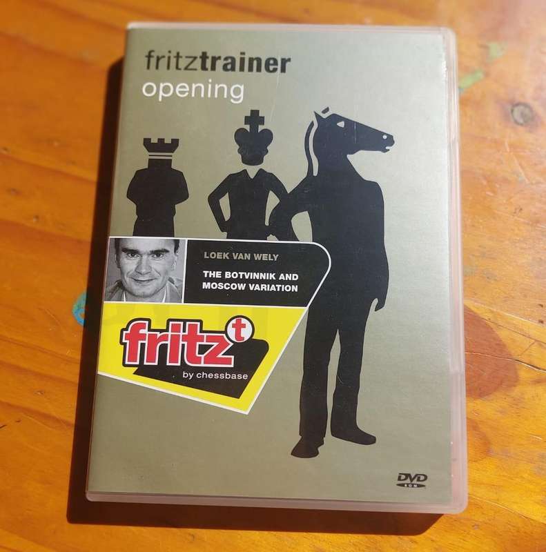 Chessbase Fritztrainer 2006 DVD Botvinnik and Mocow Semi-Slav Variations by GM Loek Van Wely