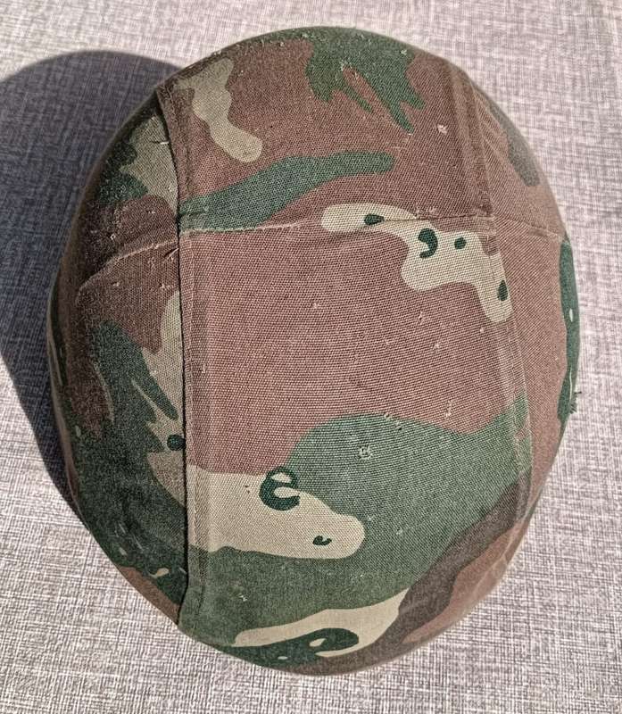 Vintage SA Army M87 S.A.P.H.I. Kevlar Helmet with Camouflage Cover