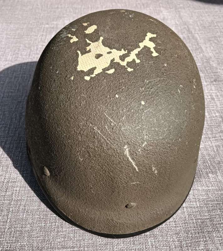 Vintage SA Army M87 S.A.P.H.I. Kevlar Helmet with Camouflage Cover
