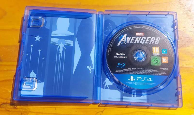 Marvel Avengers 2020 Sony Playstation 4 Game