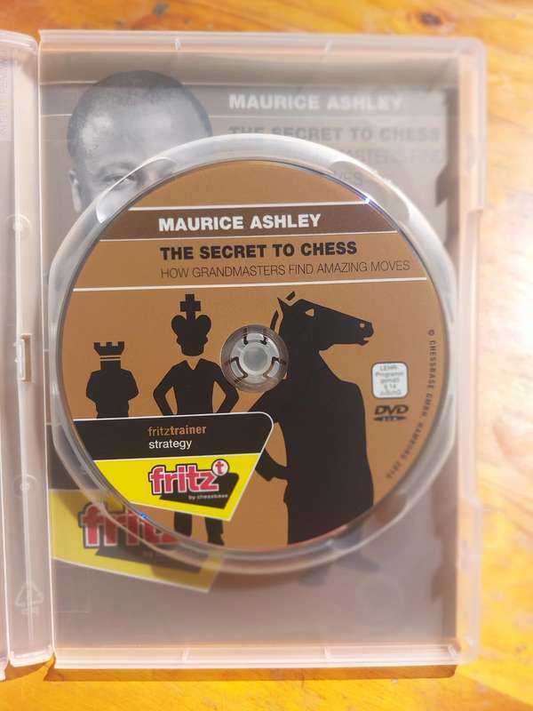Chessbase Fritztrainer 2010 DVD How Grandmasters Find Amazing Moves by GM Maurice Ashley
