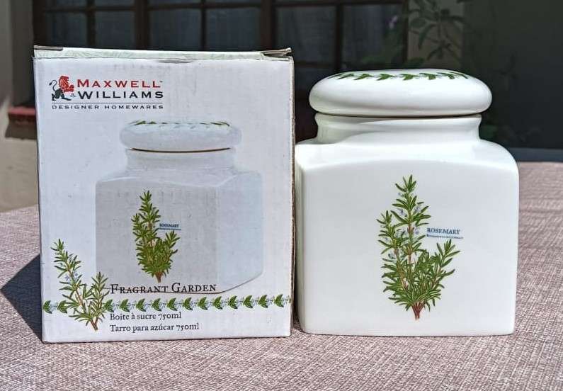 MAXWELL & WILLIAMS DESIGNED FRAGRANT GARDEN 750ML SUGAR CANISTER