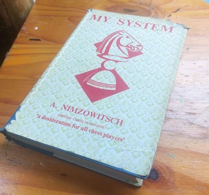 Chess Book Classic: My System A Chess Treatise by Aron Nimzovich 1964 First English Edition Hardcove