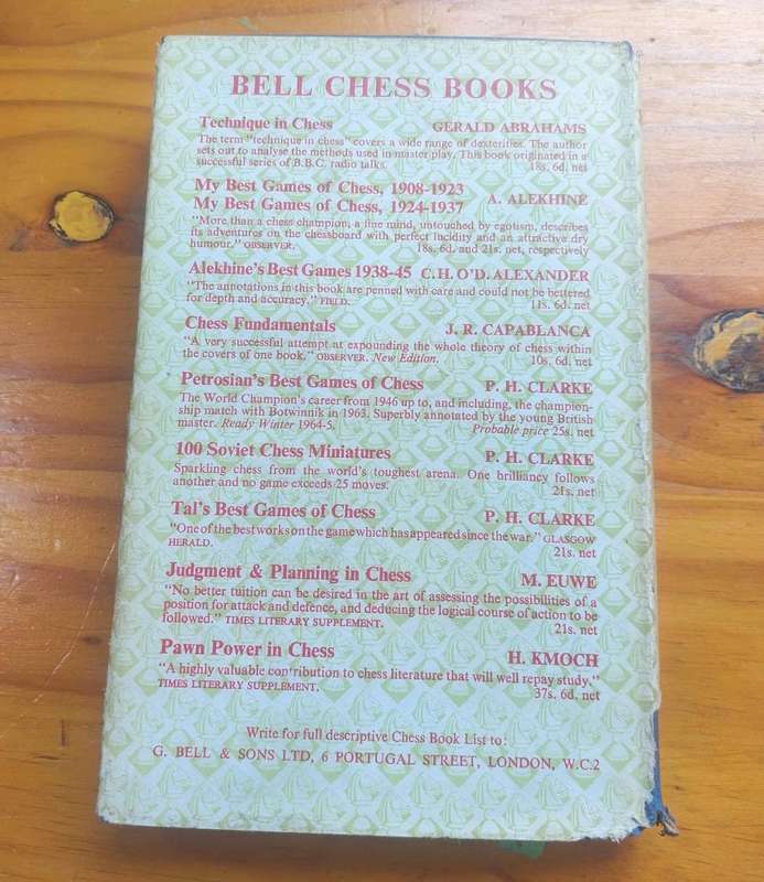 Chess Book Classic: My System A Chess Treatise by Aron Nimzovich 1964 First English Edition Hardcove