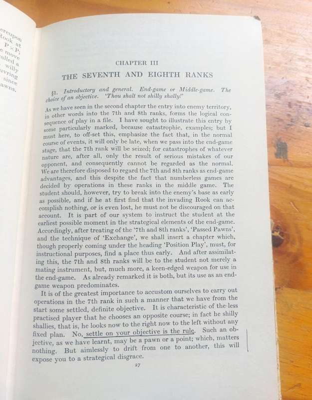 Chess Book Classic: My System A Chess Treatise by Aron Nimzovich 1964 First English Edition Hardcove