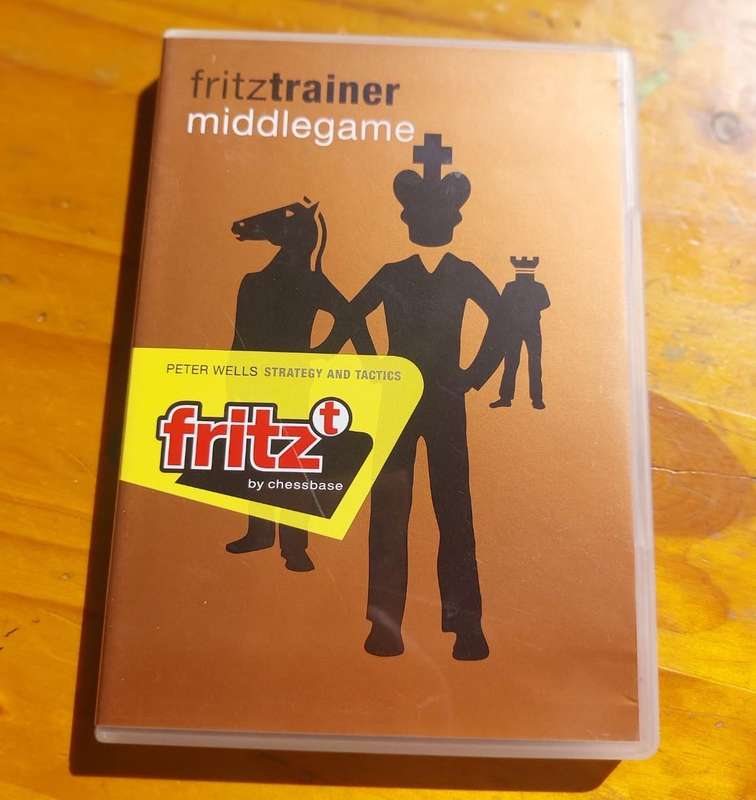Chessbase Fritztrainer 2004 CD Strategy and Tactics by GM Peter Wells
