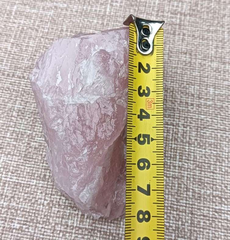 Lovely Pink Rose Quartz Rock Slab 9cm Wide 6cm High 6cm Deep