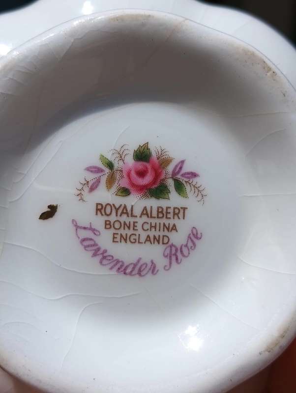 Royal Albert 1961-1980 Lavender Rose Milk Creamer Very Good Condition