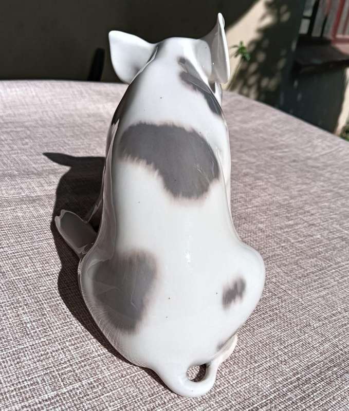 Royal Copenhagen Denmark 1935 Sitting Pig Figurine No 414 - 90 years Old! - In Perfect Condition!