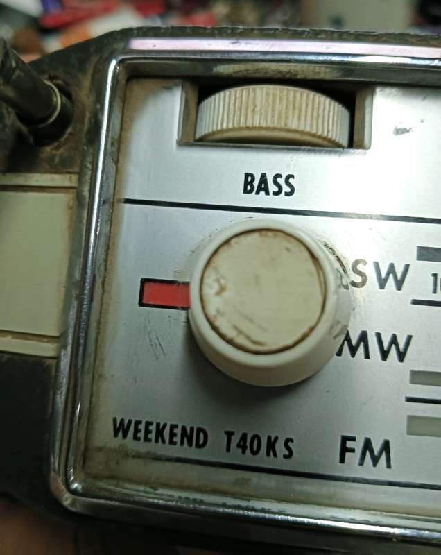 Schaub-Lorenz German 1963 Weekend Automatic T40KS (Grey Housing) Radio Works Intermittently on MW