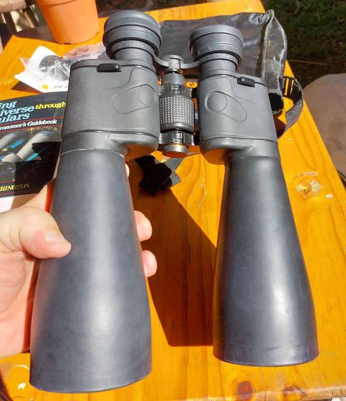 Giant Celestron SkyMaster 15x70mm Binoculars Ideal for Astronomy and Long Range Landscape viewing