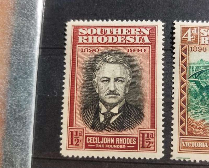 Southern Rhodesia Mint Unused Collection of Commemorative Stamps 1890-1940, 1893-1943 and 1853-1953