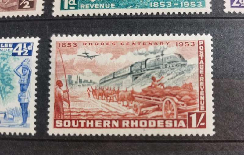 Southern Rhodesia Mint Unused Collection of Commemorative Stamps 1890-1940, 1893-1943 and 1853-1953
