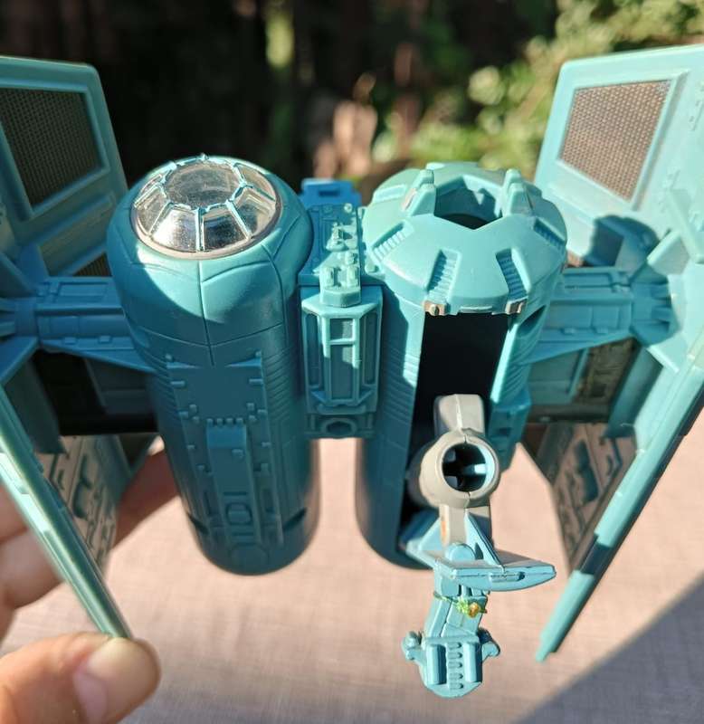 Star Wars 1995 Galoob Action Fleet TIE Galactic Empire Bomber