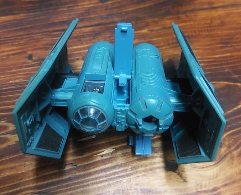 Star Wars 1995 Galoob Action Fleet TIE Galactic Empire Bomber