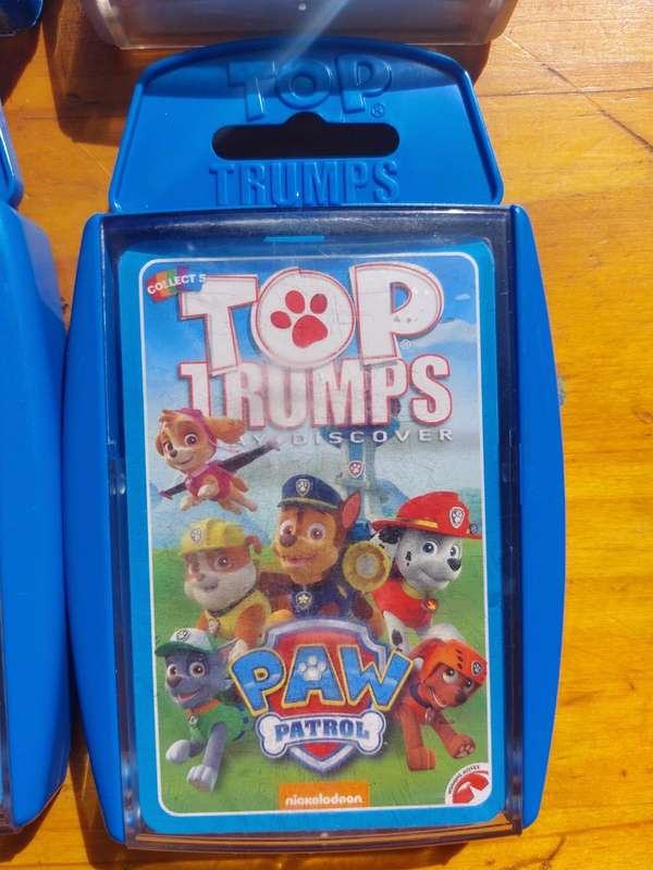 Large Batch of 12 TOP TRUMPS CARD SETS All in Hard Plastic Casings and in Good Condition Set 2 of 2