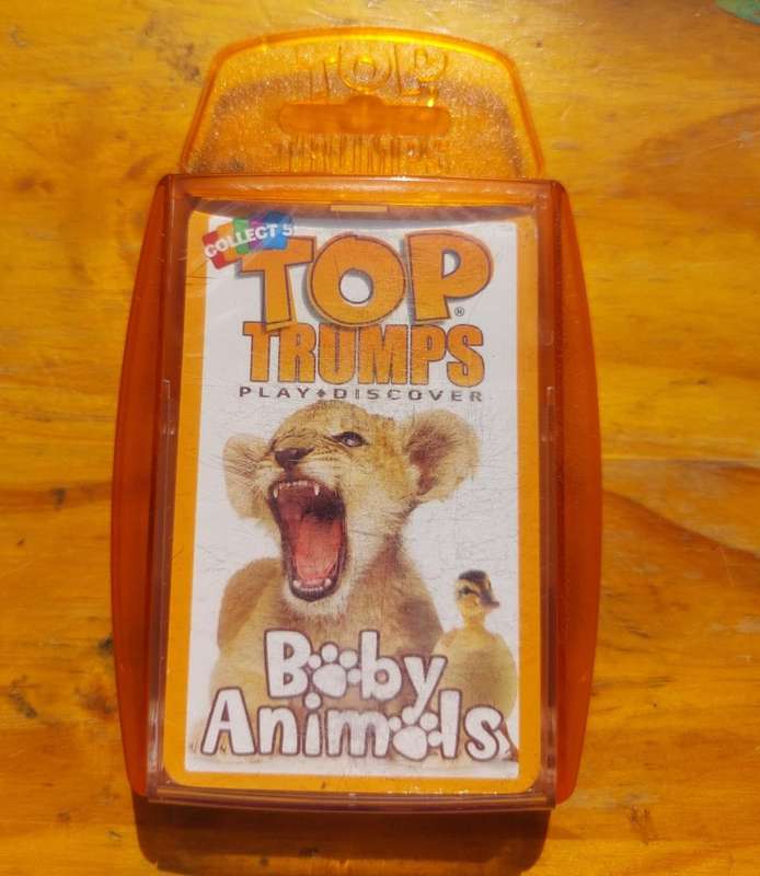 Batch of 12 TOP TRUMPS Card Sets (2 Harry Potter) Hard Plastic Casings - Good Condition - Set 1 of 2