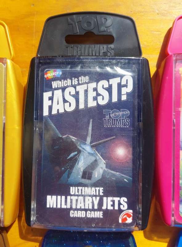 Large Batch of 12 TOP TRUMPS CARD SETS All in Hard Plastic Casings and in Good Condition Set 2 of 2