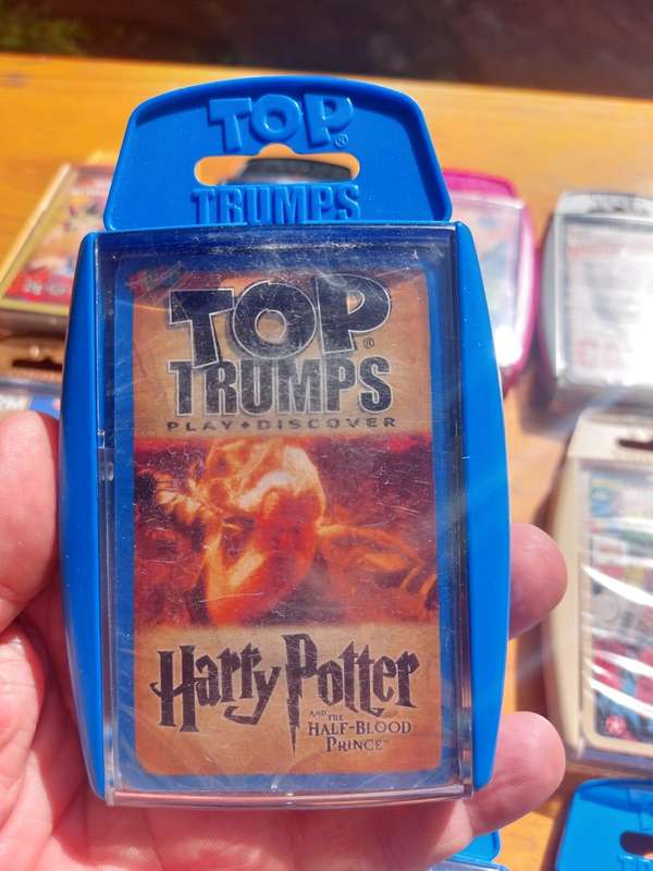 Large Batch of 12 TOP TRUMPS CARD SETS All in Hard Plastic Casings and in Good Condition Set 2 of 2