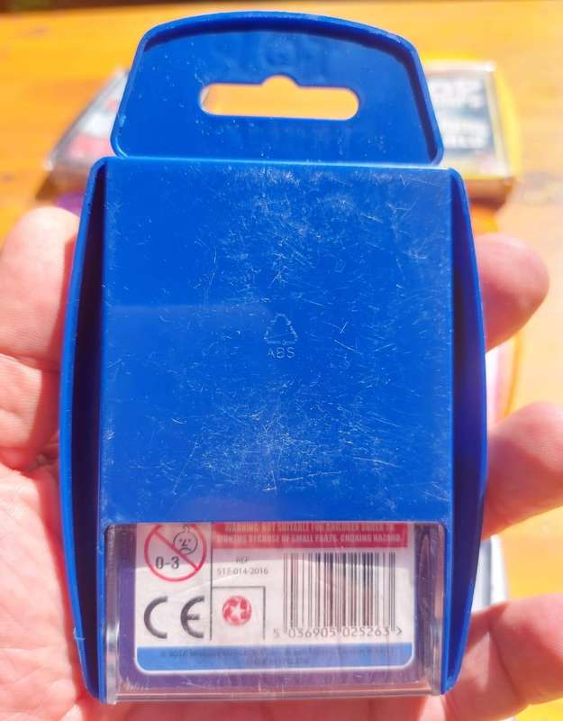 Batch of 9 TOP TRUMPS CARD SETS All in Hard Plastic Casings and in Good Condition Set 1 of 2