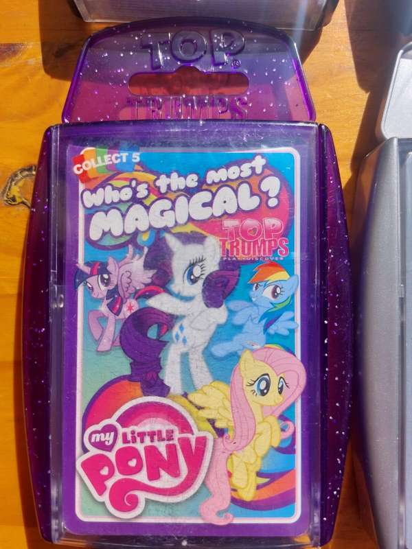 Batch of 9 TOP TRUMPS CARD SETS All in Hard Plastic Casings and in Good Condition Set 1 of 2
