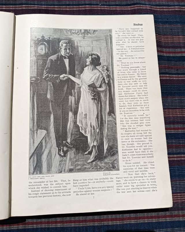 A 1924 The Girls Own Annual Hardcover Book Edited Flora Klickmann Publisher William Gloves and Sons