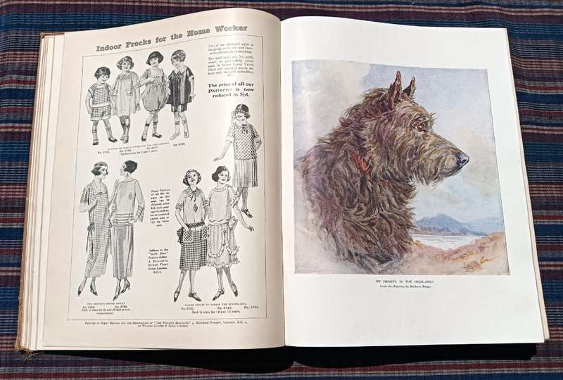 A 1924 The Girls Own Annual Hardcover Book Edited Flora Klickmann Publisher William Gloves and Sons