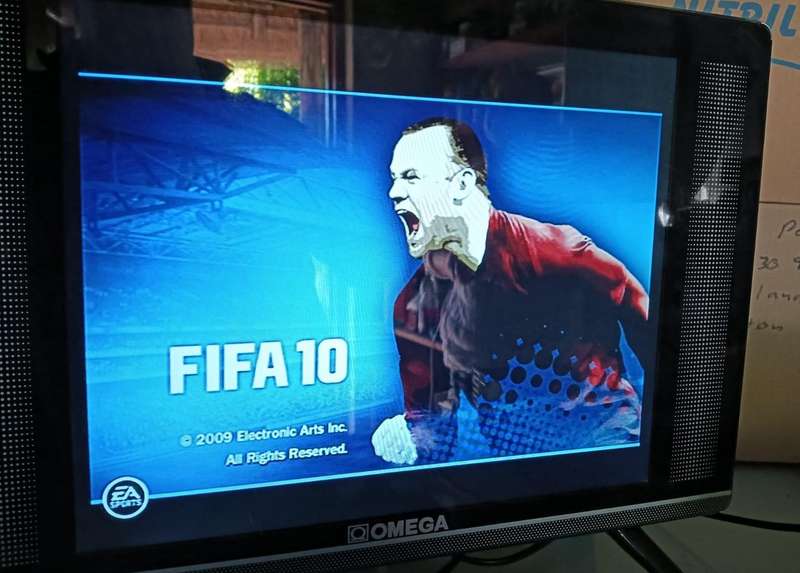 Sony Playstation 2 Fat Console Model 30002 Working with 2 Controllers and Fifa 10 Game
