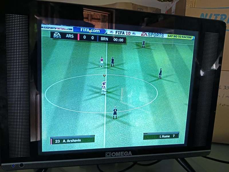 Sony Playstation 2 Fat Console Model 30002 Working with 2 Controllers and Fifa 10 Game