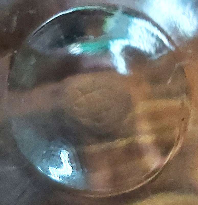United US Glass Company (1891-1962) Sheraton Powdered Sugar Bowl with Roman Greek Key Design