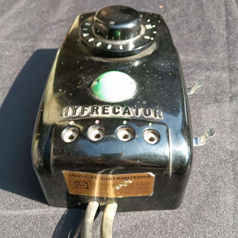 Vintage 1940s Birtcher Hyfrecator (Electrosurgery Machine)  Turns On!