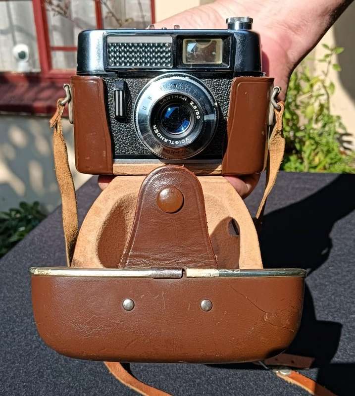 Vintage 1960s Voightlander Vito Automatic 1 - 35mm Film Camera - 50mm f2.8 Lanthar Lens - Good Condi