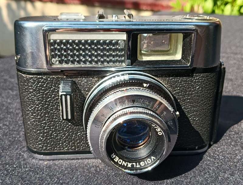 Vintage 1960s Voightlander Vito Automatic 1 - 35mm Film Camera - 50mm f2.8 Lanthar Lens - Good Condi