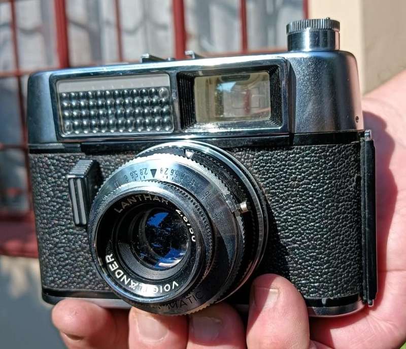 Vintage 1960s Voightlander Vito Automatic 1 - 35mm Film Camera - 50mm f2.8 Lanthar Lens - Good Condi