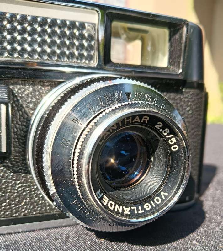 Vintage 1960s Voightlander Vito Automatic 1 - 35mm Film Camera - 50mm f2.8 Lanthar Lens - Good Condi