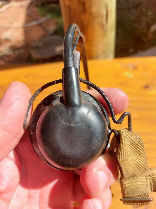 British WW2 I.T.E. NO. 1 MK II YA 7225 Radio Headphone