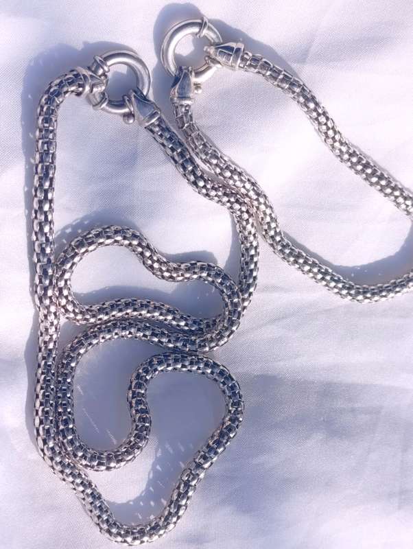 Sterling Signoretti Necklace and Bracelet Set